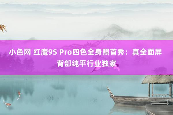 小色网 红魔9S Pro四色全身照首秀：真全面屏 背部纯平行业独家