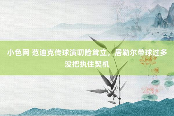 小色网 范迪克传球演叨险耸立，居勒尔带球过多没把执住契机